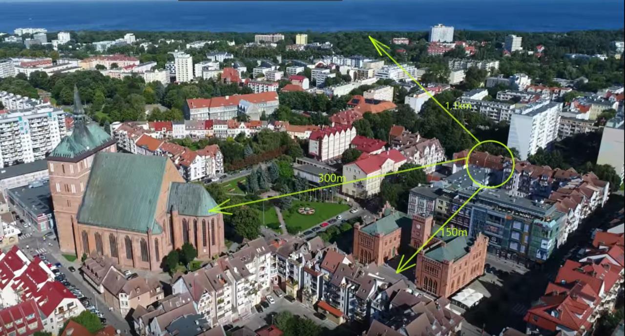 Apartament Kolobrzeg Starowka Welcome Home المظهر الخارجي الصورة